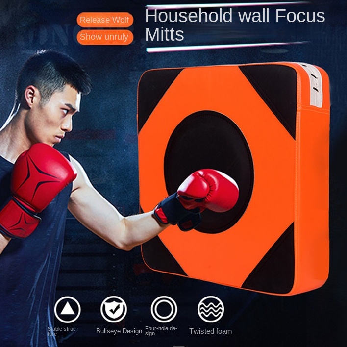 Home Boxing Wall Target Square Target Foot Target Punching Bag Sandbag