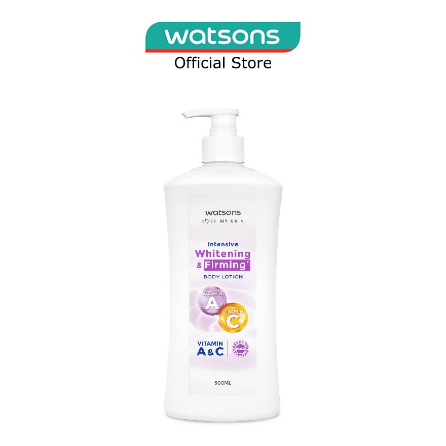 WATSONS Intensive & Firming Body Lotion Vitamin A & C 500ml Shopee