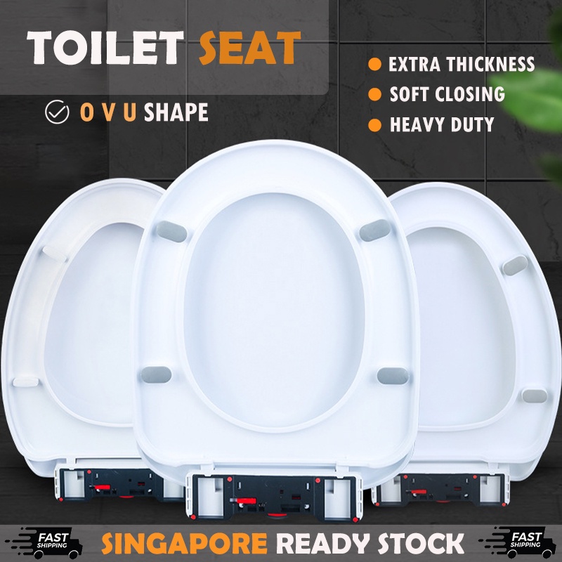 Toilet Bidet Seat Cover + Quick Release + Slow Closing + Extra