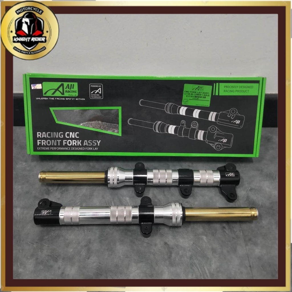 AJI CNC FRONT FORK LAY YAMAHA LC135 4S LOWER 1.5 LC 4S LC135 4SPEED ...