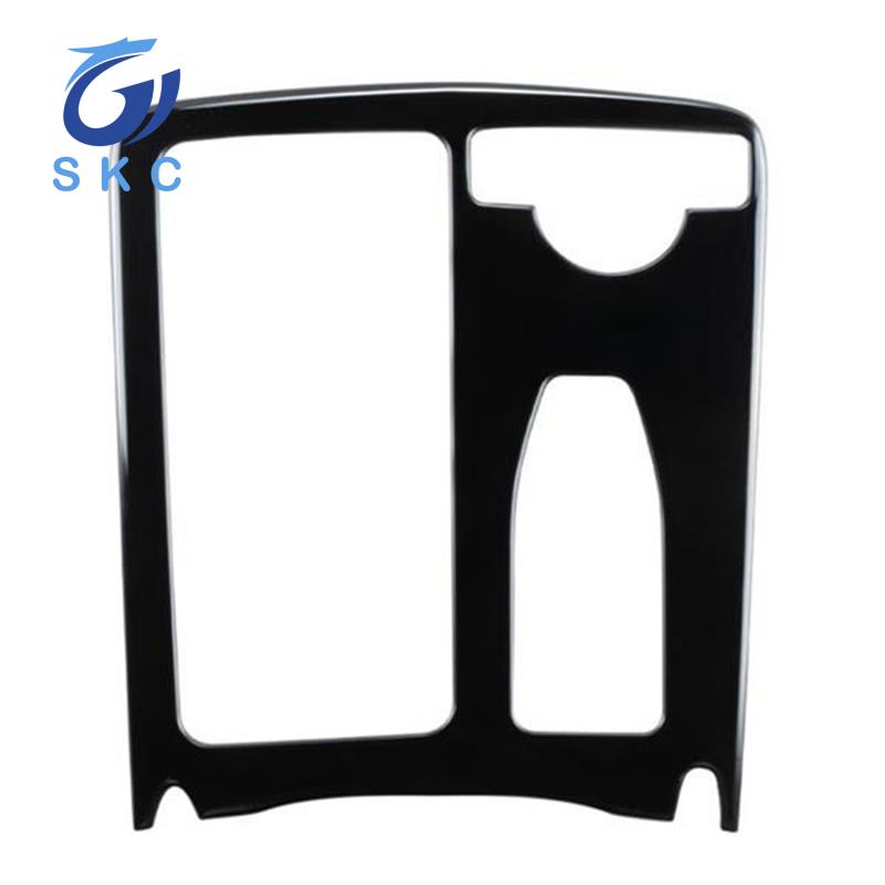 Car Center Console Water Cup Holder Frame Cover Trim Accessories for