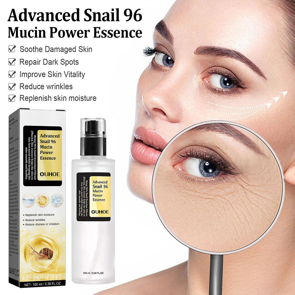 100ml Advanced Snail 96 Essence Acne Scar Repairing Hydrating Snail ...