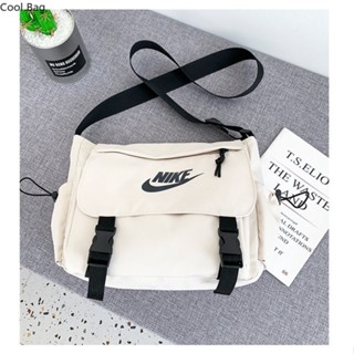 Nike Big Hook Print Sports Leisure Outdoor Men's and Women's Crossbody Bag  Single Shoulder Bag Waist Bag Chest Bag Large Capacity