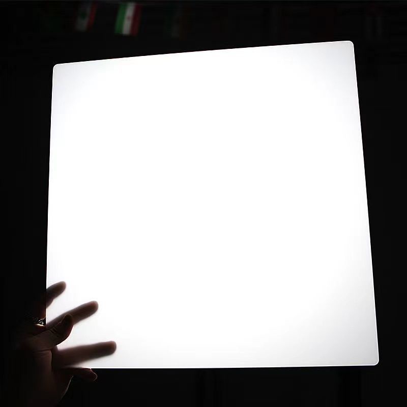 Pp Milky White Transparent Plate Acrylic Ceiling Lamp PVC Frosted Milky