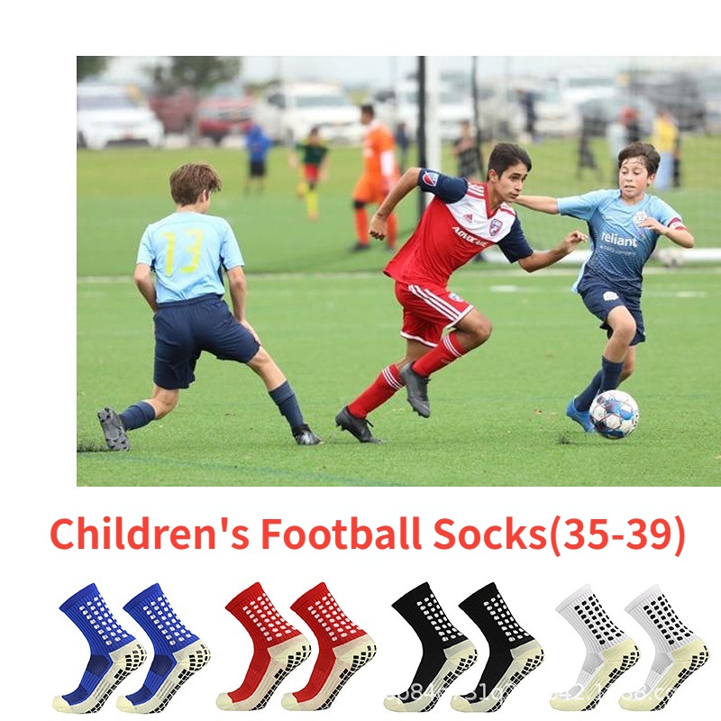 Football Socks Men and Women Sports Socks New Non-slip Silicone Bottom  Soccer Basketball Grip Socks