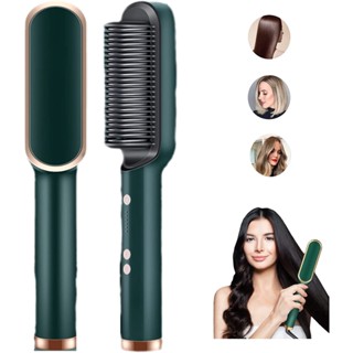 Electric hair 2025 straightener comb brush