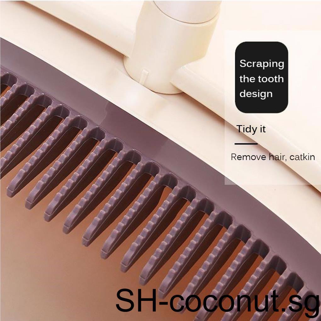 Broom and Dustpan Foldable Set Long Holdable Broom Extendable Pan Set