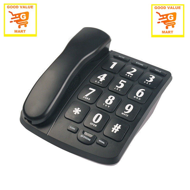 Good Amplified Big Button Landline Phones for Seniors Perfect for Low