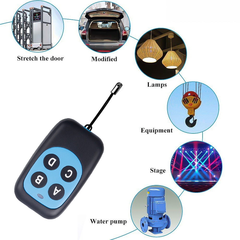 Multi Frequency 250-868Mhz Auto Copy Remote Control Duplicator For Home ...