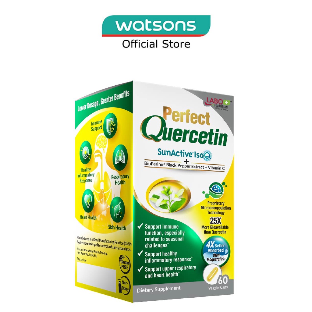LABO NUTRITION Perfect Quercetin Dietary Supplement Capsule 60s