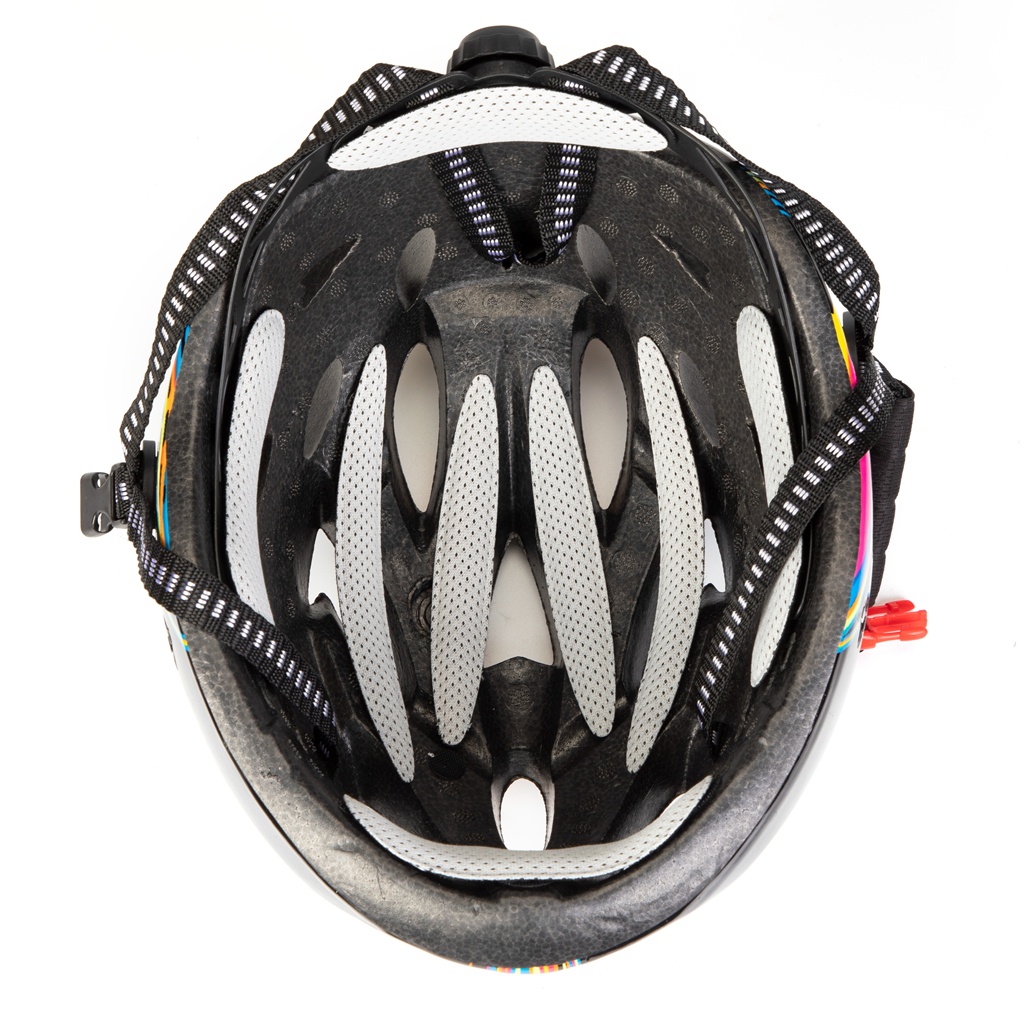 2 Set Helm Padding Kit Fiets Helm Pad Universele Foam Pads voor Fiets Motorfiets Fietshelm (Zwart