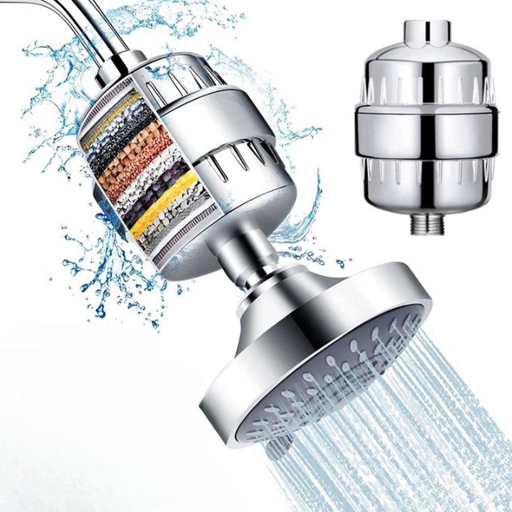 15 Stages Shower Filter High Output Shower Head Filter for Hard Water