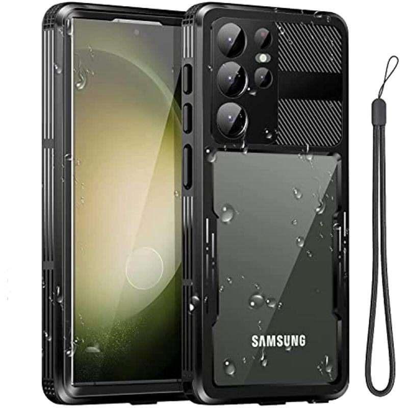 Hybrid Rugged Case For Samsung Galaxy S23 S24 Ultra Cases S23 Plus S24plus  Shockproof Bumper Clear