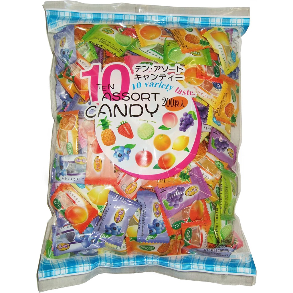 10 variety Assorted Fruit Candy 560g Shopee Singapore