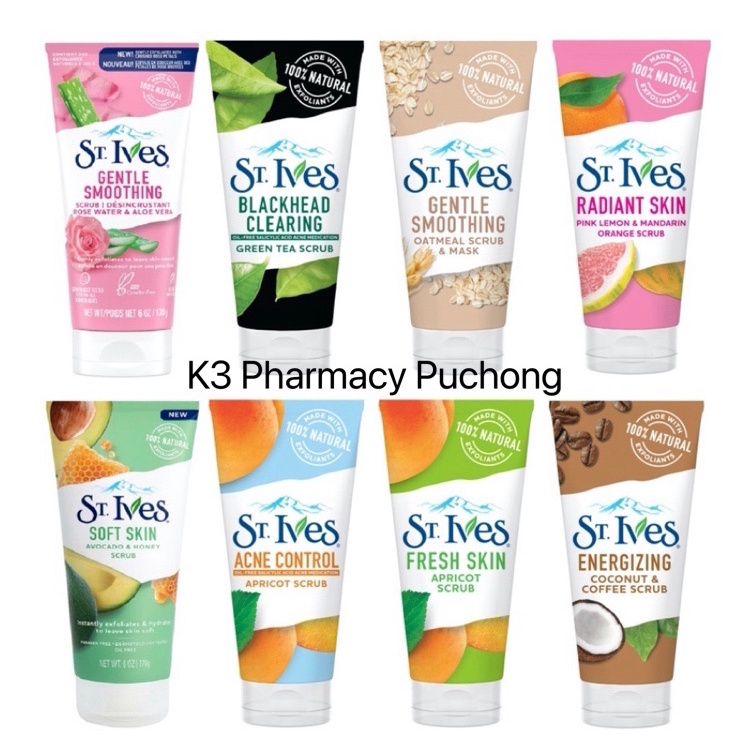 St Ives Face wash 170g | Shopee Singapore