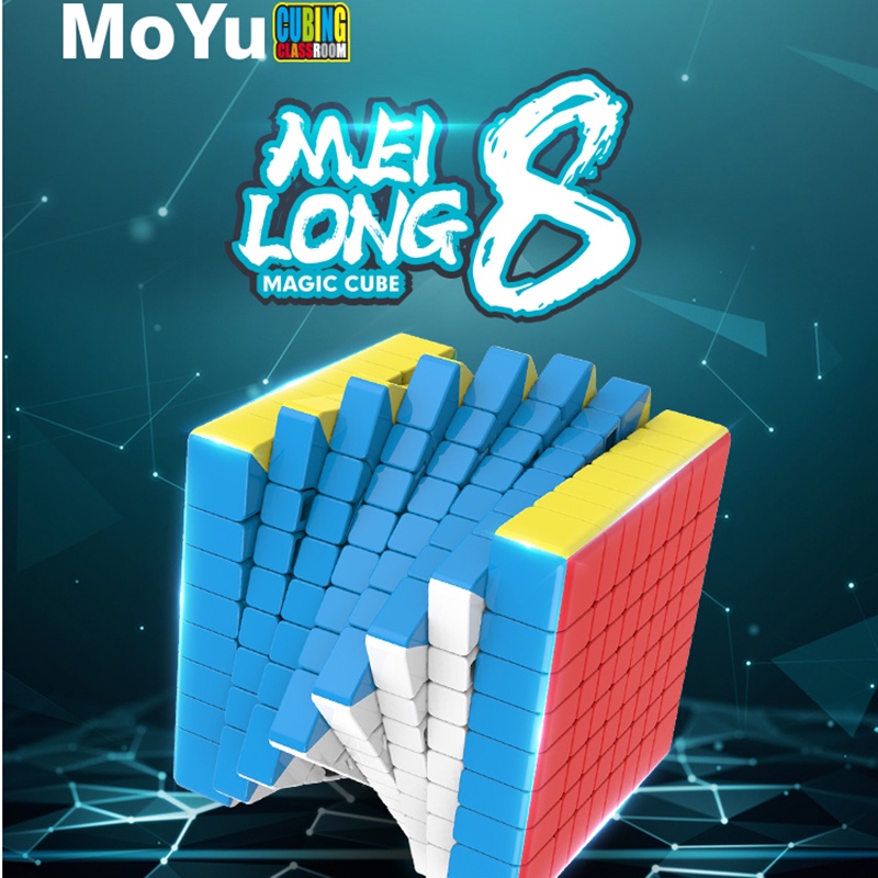 YUXIN Little Magic 8x8x8 Chuyên Nghiệp Stickerless 8 * 8 * 8 Magic Cube Speed Puzzle 8x8 Cube %c4%90%e1%bb%93 Ch%c6%a1i Gi%c3%a1o D%e1%bb%a5c 87mm I.1039415979