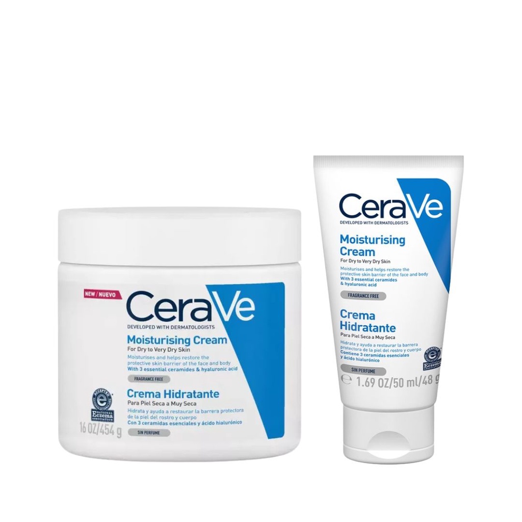 CeraVe Moisturising Cream50ML/454G Facial Cream Moisturizer Face For ...