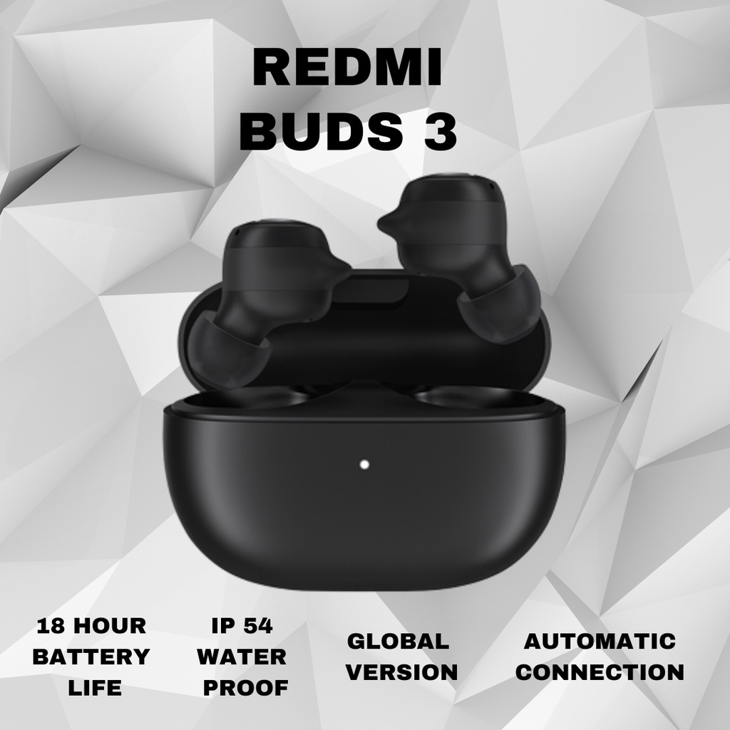 Xiaomi Redmi Buds 3 Pro – Graphite Black