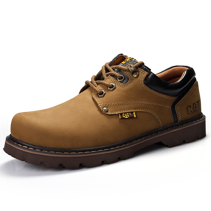 Safety shoes steel toe low top safety boots tooling shoes safety shoes size 38 44 genuine leather safety shoes DD7B Shopee Singapore