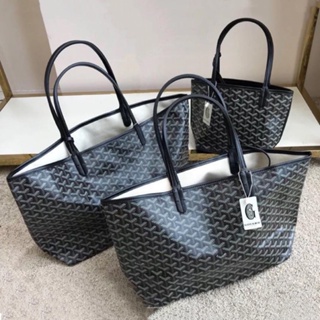 Ready Stock goyard bag 2020 Korea Dongdaemun Dog Tooth EMO Vegetable Basket Tote  Handbag Child Mother