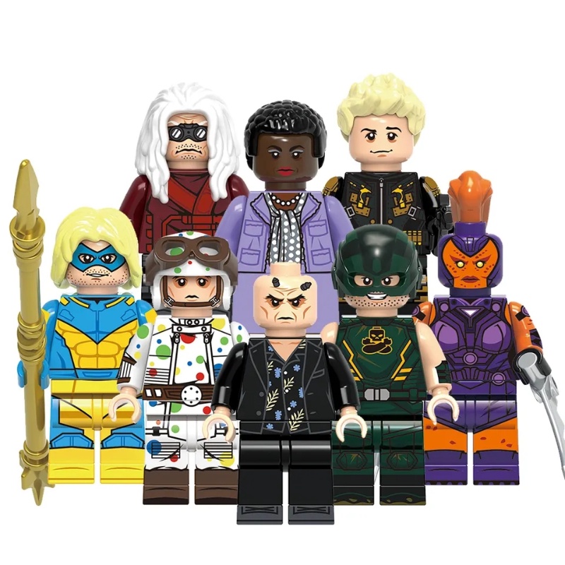 Super Heroes DC Movie Villain Javelin Thinker Savant Mongul Amanda