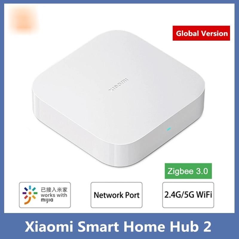 Newest Xiaomi Mijia Smart Central Hub Gateway 4 ZigBee WIFI Bluetooth Mesh  Hub Smart Home Work With Mi Home APP Apple Homekit