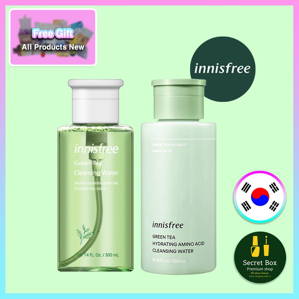 innisfree Green Tea Cleansing Water 300ml /Hydrating Amino Acid