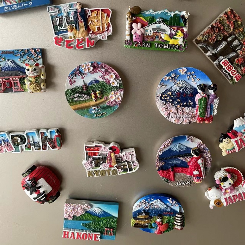 Refrigerator Japan Fuji Mountain Tokyo tourist souvenir