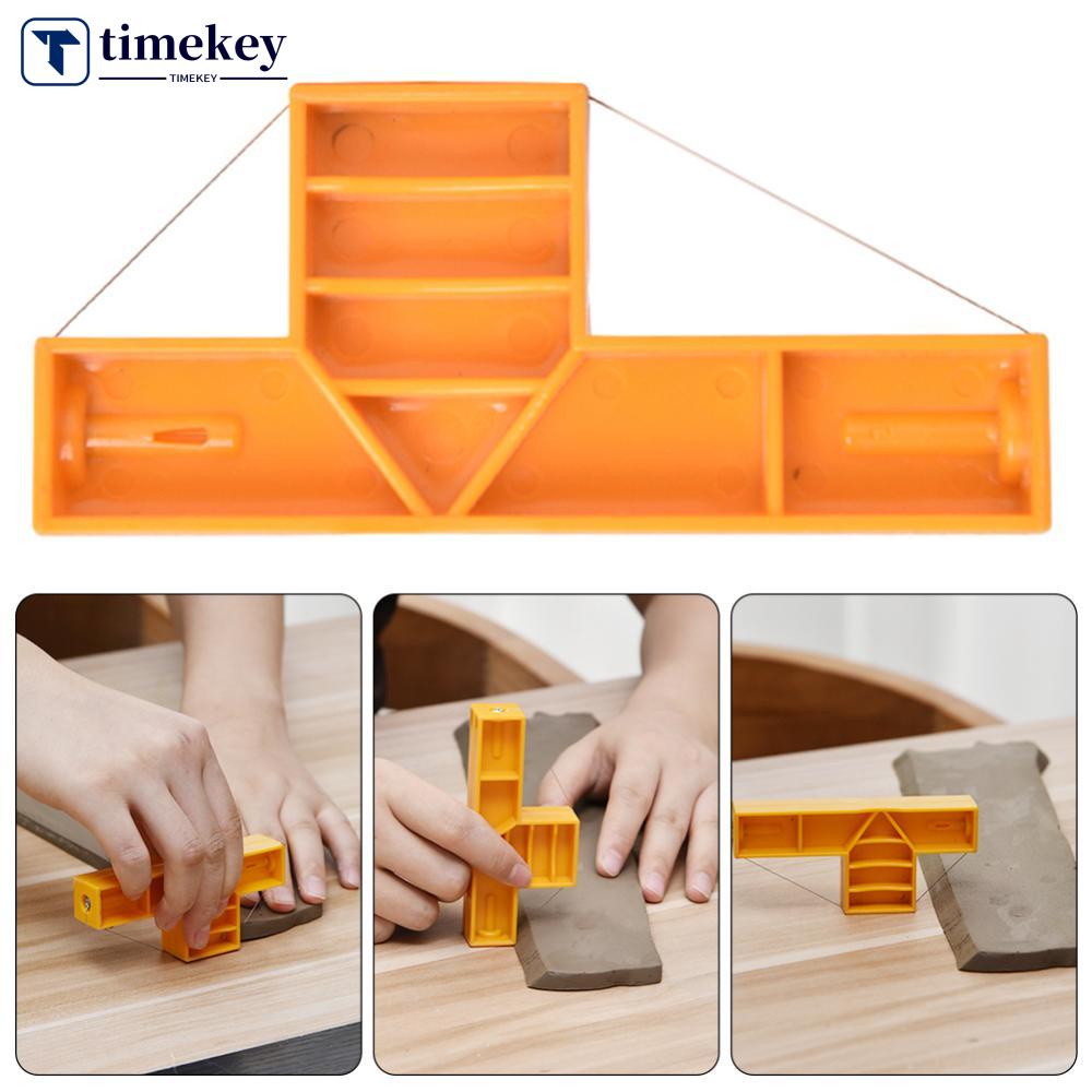 TIMEKEY Pottery Cutter Angle Cut Tool T Type Wiring Cutting Trim Tool ...