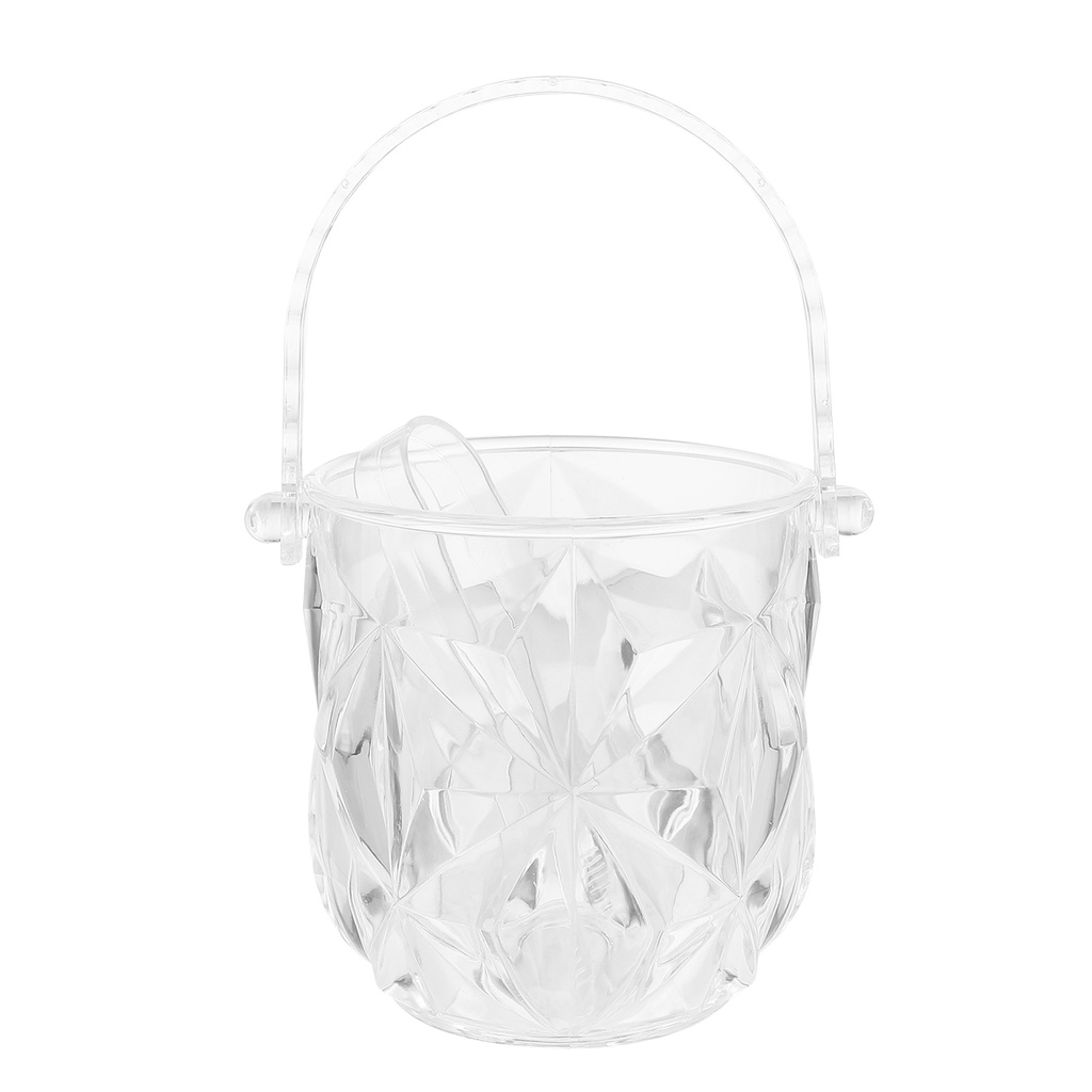 1 Set of Champagne Ice Bucket Ice Bucket Clear Plastic Transparency ...