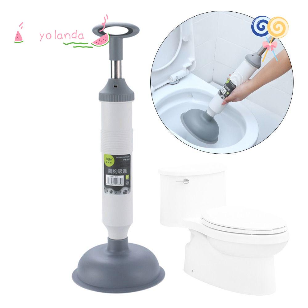 YOLA Toilet Plunger Pump Vacuum Pipe Dredge Device Anti Clogging Drain
