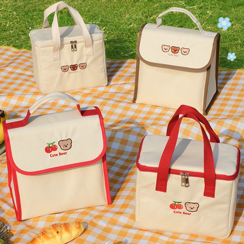 Portable Lunch Box Pocket Large Capacity Student Heat Preservation ...