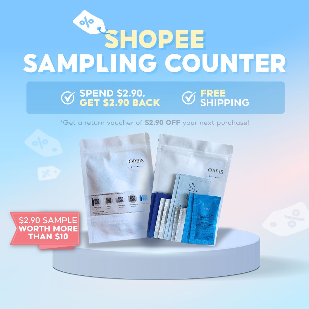 Orbis SGD 2.90 Trial Sampling Kit Samples Worth SGD 12.90 - 5 Sample Products