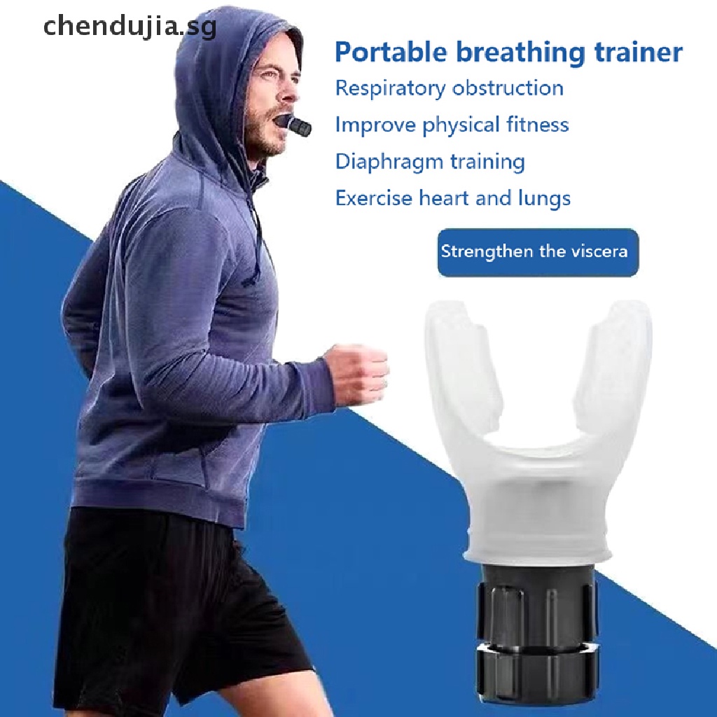 DUJIA Sports Breathing Trainers Exercise Lungs Facial Respirators ...