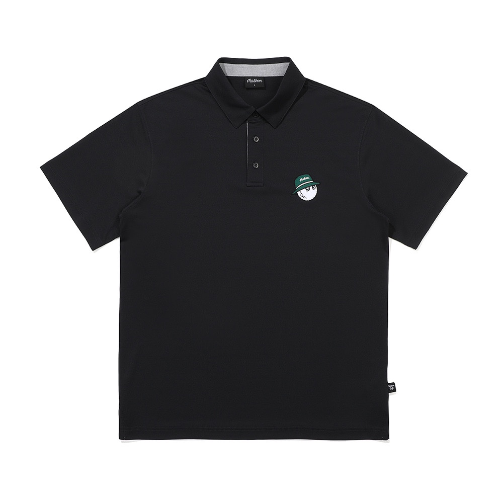 MALBON Golf Men's Polo Shirt Print Short Sleeve T Beam GOLF Color ...