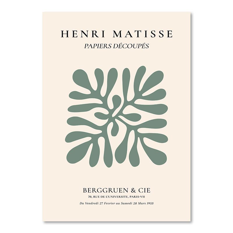 Henri Matisse Van Gogh Posters Flower Market Wall Prints Abstract Yayoi Kusama Canvas Painting Nordic Green Picture Home Decor Shopee Singapore