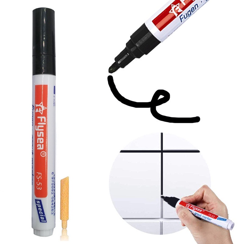 [Local Seller] Tiles Gap Grout Marker Pen Sealer Filler Cleaner Floor