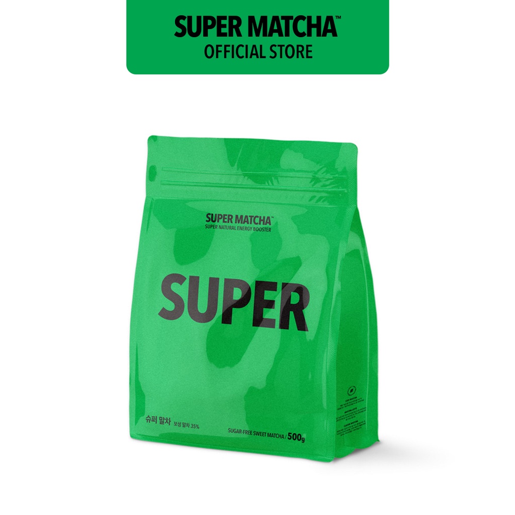 [SUPER MATCHA] 500g Premium Matcha Powder Bulk Pack Green Tea Latte