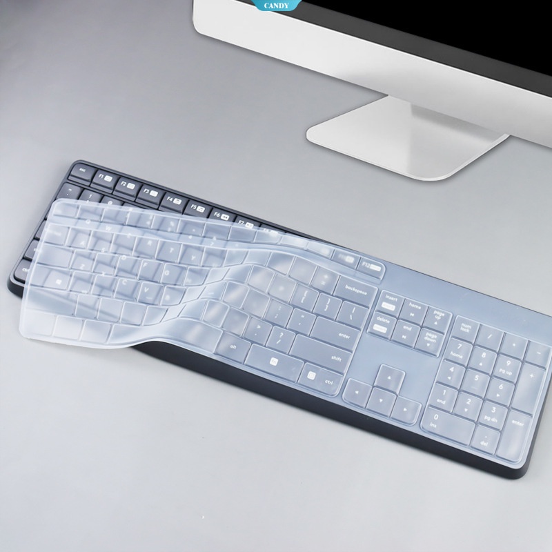 Laptop Keyboard Highly Transparent Silicone Waterproof Cover for 15