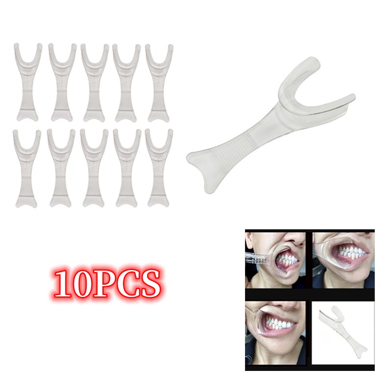 10pcs Dental Mouth Opener Cheek Retractor Mouth Spreader Autoclavable