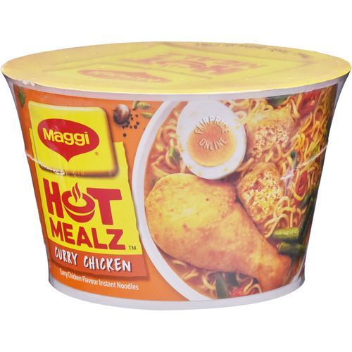 Maggi Hot Mealz Instant Bowl Noodles Curry Chicken Shopee Singapore