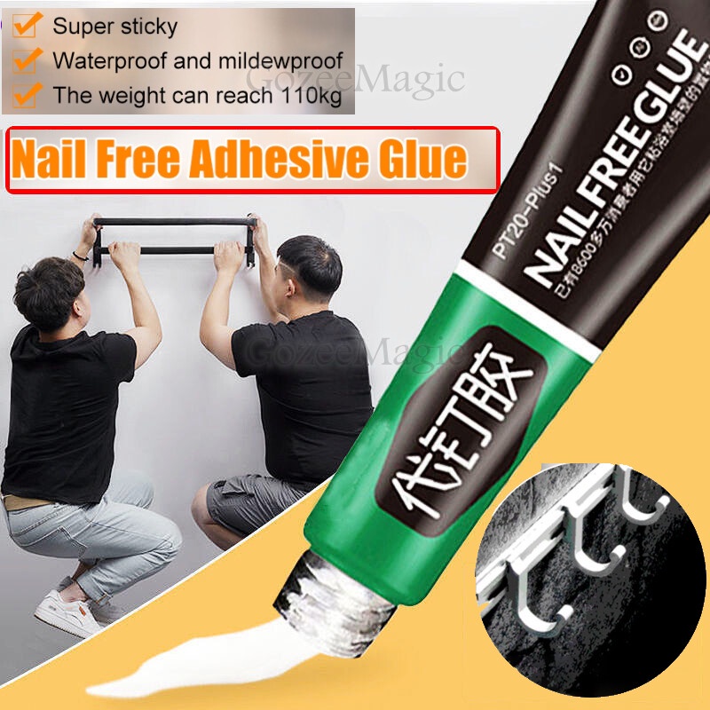 【Local delivery 】Quick Drying AllPurpose Glue NailFree Strong Nail