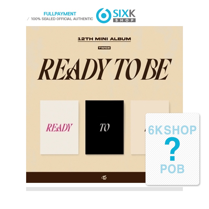 TWICE - 12th Mini Album READY TO BE | Shopee Singapore