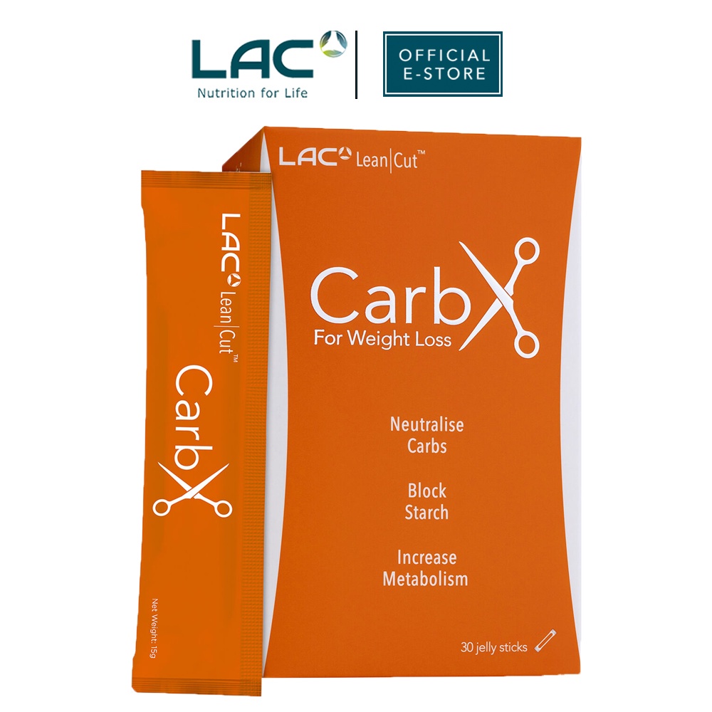 [LAC LEANCUT] CarbX Carb Blocker (15g x 30 jelly sticks) Shopee Singapore