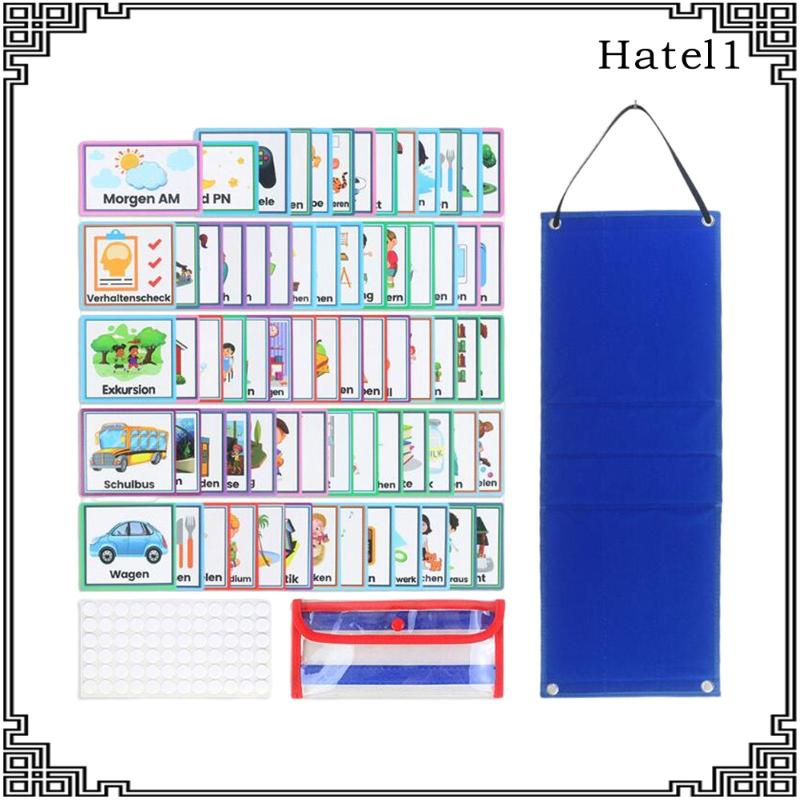 hatel-kids-visual-schedule-70-pieces-visual-schedule-cards-preschool