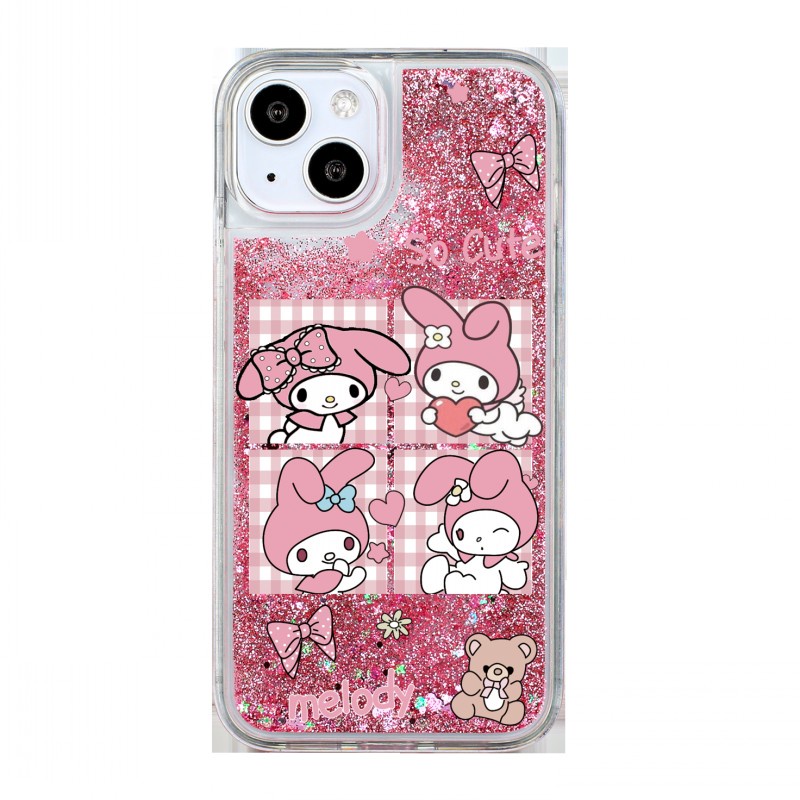 Sanrio Kuromi Cinnamoroll My Melody Quicksand Phone Case For Samsung ...