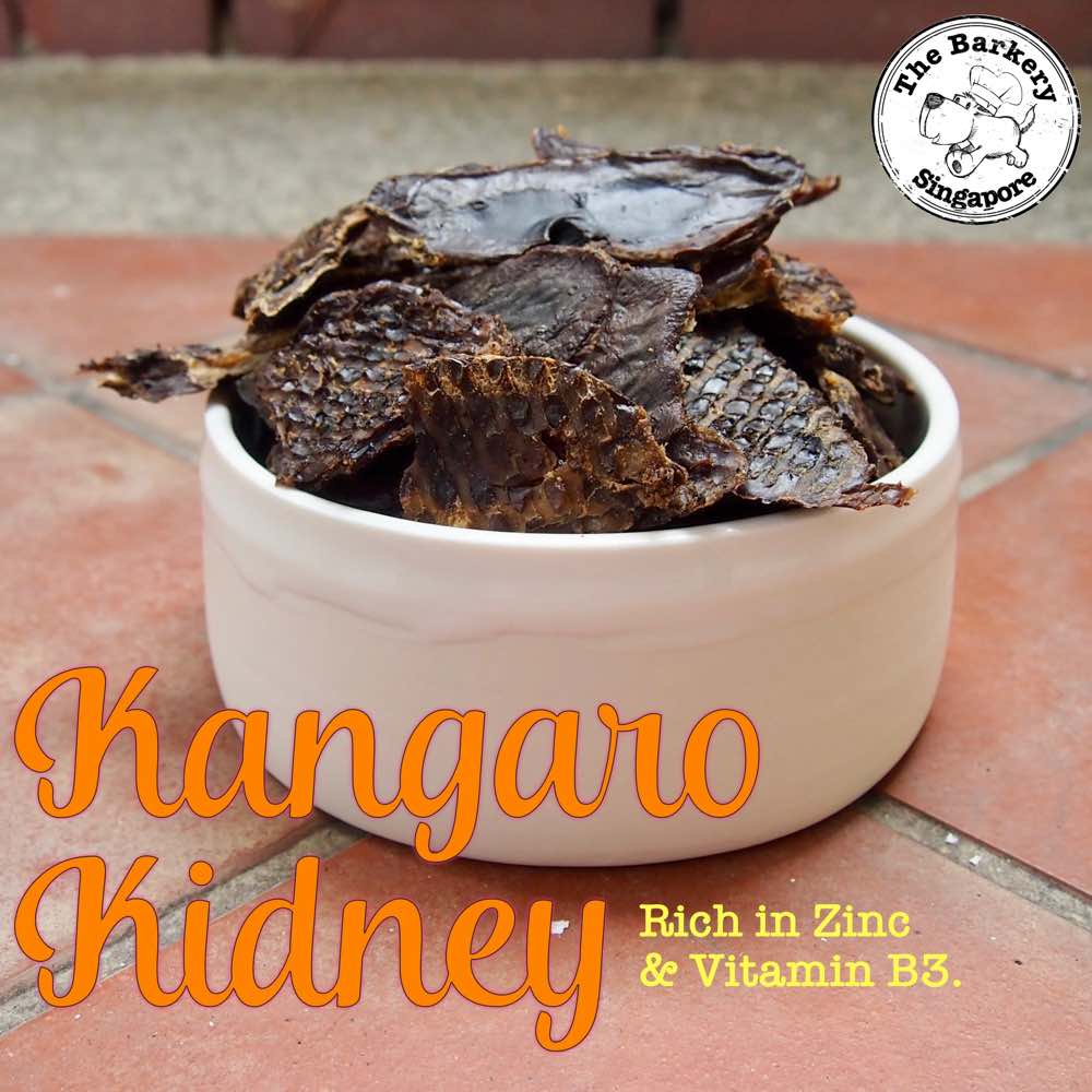 The Barkery Kangaroo Kidney Dehydrated GrainFree Dog Treats 100g Shopee Singapore