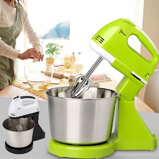 Electric mixer outlet for baking