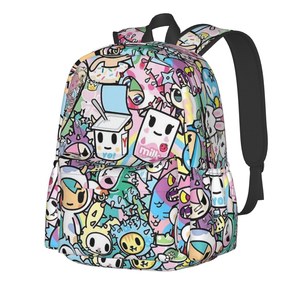 Tokidoki Jujube Backpack Lightweight School College Bookbag Casual