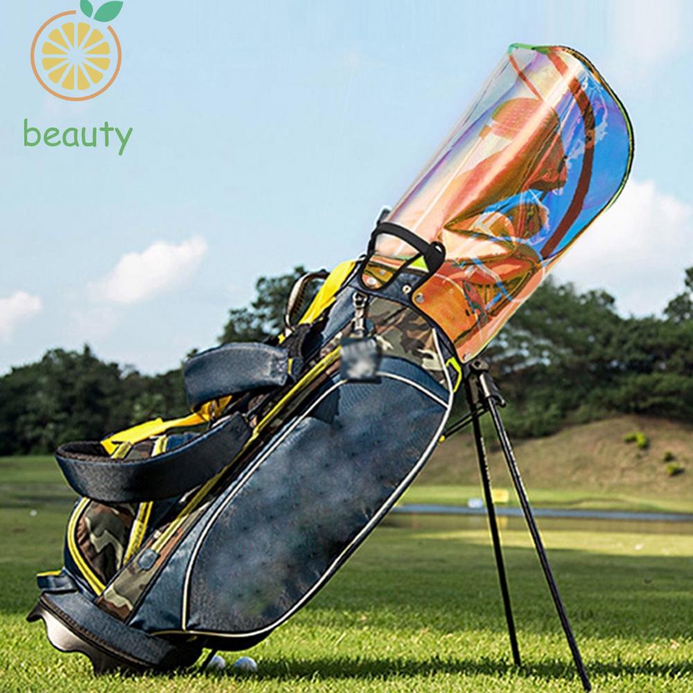 Golf Bag Top Cover Universal Zipped Golf Bag Rain Hood Equipment